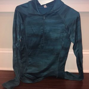 Under Armour collared half zip long sleeve t-shirt